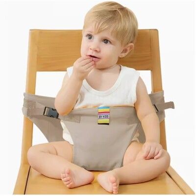 【JJOVCE】便攜式輕巧餐椅 摺疊餐椅 嬰兒用餐腰帶 嬰兒餐椅 寶寶餐椅 新生兒餐帶