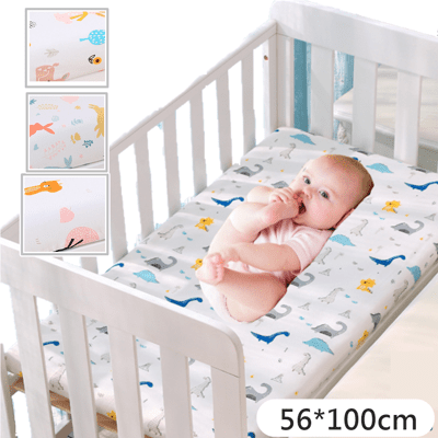 【純棉款56*100cm】嬰兒床包 新生兒全棉床包 兒童床包 寶寶床包 透氣 鬆緊床單 嬰兒床床包