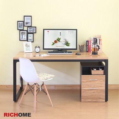 【RICHOME】杜克160CM80CM工作桌/電腦桌/辦公桌/會議桌/長桌/書桌 (辦公室首選)