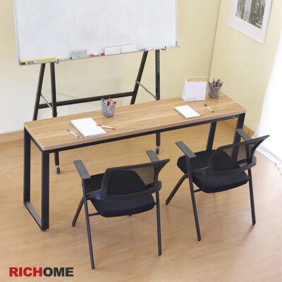 【RICHOME】杜克180CM40CM工作桌/電腦桌/辦公桌/會議桌/長桌/書桌 (辦公室首選)
