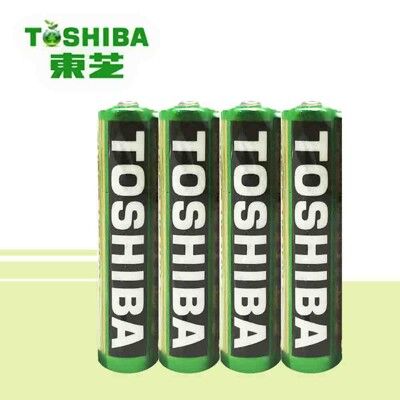 【東芝Toshiba】碳鋅電池 3號AA/4號AAA電池 4顆裝(環保電池/乾電池/公司貨)