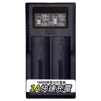 【PRO-WATT】LCD液晶顯示VIP-ZL220C鎳氫/鋰電池 充電器(可單充/可充16340-