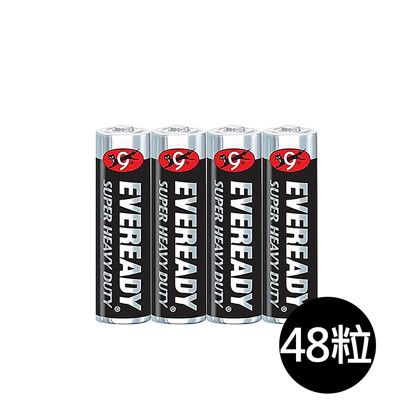 【永備EVEREADY】1215SW16黑金鋼 碳鋅電池3號(AA)48顆(錳乾 黑錳 乾電池)