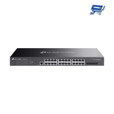 昌運監視器 TP-LINK TL-SG3428X 24埠Gigabit管理型交換器