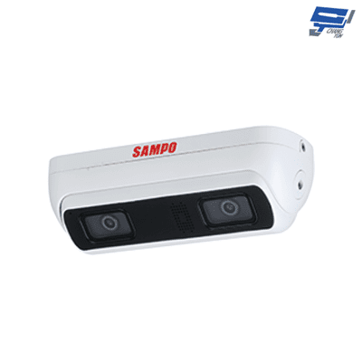 昌運監視器 SAMPO聲寶 VK-TWIP3841X-3D 3MP 雙鏡頭  網路攝影機 請來電洽詢