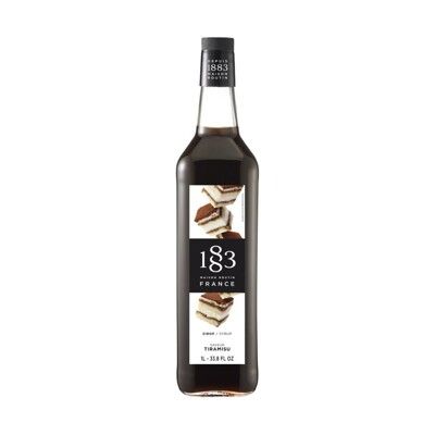 法國1883頂級純天然果露糖漿-提拉米蘇 tiramisu 1000ml